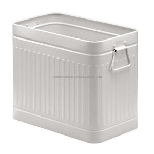 Prix usine Style moderne intérieur et extérieur en acier grand pot de fleurs en métal pots de plantes - Product Image 1