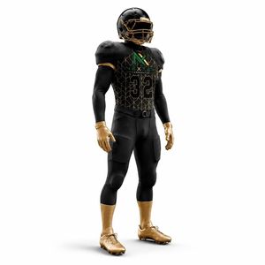 Ensemble d'uniformes de football personnalisés pour hommes en verre teinté, maillot par sublimation, pantalon rembourré, tenue de sport d'équipe, kit d'équipement de jeu, vente OEM Pro! - Product Image 3