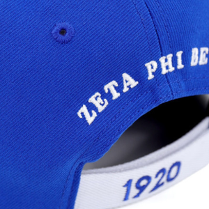 Casquette de baseball ajustable Zeta Phi Beta bleu roi pour femme, style HBCU, vêtements grecs, chapeau de sororité ZPB - Product Image 6