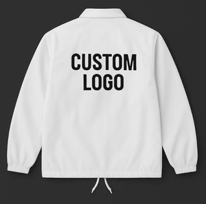 Chaqueta Deportiva Personalizada con Logotipo Blanco, Diseño Geométrico/a Cuadros/con Letras/Dibujos Animados en la Parte Delantera, Estilo Patchwork/Camuflaje para Hombre - Product Image 2