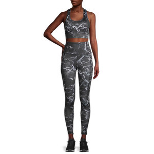 Ensemble de yoga pour femmes, style sportswear, fabriqué au Pakistan, 100% haute qualité, tenue de fitness, taille adulte, longueur intégrale. - Product Image 2