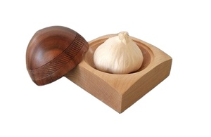 Juego de 1 bote de manzana hecho a mano de madera de mango para azúcar, café, té, accesorios de almacenamiento de utensilios de cocina y bote de almacenamiento de madera - Product Image 2