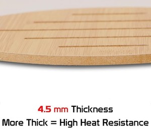 Posavasos de Bambú Ecológicos, Resistentes al Calor, para Ollas y Sartenes, para Mesa de Comedor y Cocina - Product Image 6