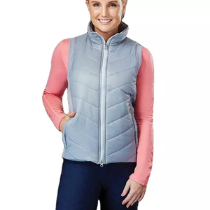 Best Quality Horse Riding Equestrian Customized <b>Womens</b> Sleeveless Horse Riding <b>Gilet</b> <b>Navy</b> with OEM ODM service - Product Image 2