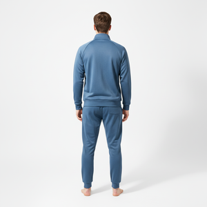 Survêtement de football d'hiver décontracté personnalisé avec logo OEM, maillots d'entraînement respirants 100 % polyester unisexe, vente en gros - Product Image 2