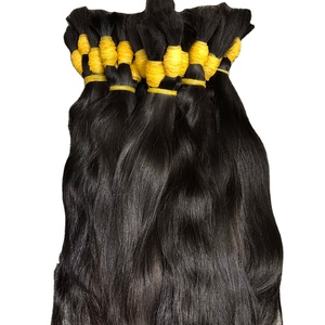 Meilleur prix cheveux crus donneur unique vietnamien naturel droite cheveux humains 100% non transformés acheter des extensions de cheveux en vrac - Product Image 1