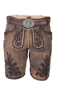 Nouveau Design Trachtan Lederhose Modèle Oktoberfest Lederhosen Cuir Bavarois Shorts Traditionnel Allemand 2025 - Product Image 2