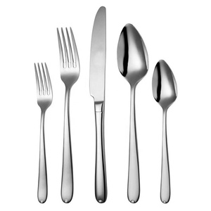 สแตนเลส Flatware อาหารเย็นช้อนส้อมสแตนเลสที่น่าตื่นตาตื่นใจการออกแบบใหม่จับซับที่มีคุณภาพสูง - Product Image 2
