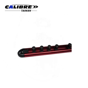Organizador de Rieles Magnéticos de Aluminio para Llaves de Vaso de 1/4", 3/8" y 1/2" con Clips Redondos de Bloqueo Giratorio, para Uso Industrial y Bricolaje (OEM) - TAIWAN CALIBRE - Product Image 4