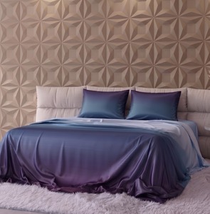 Draps de lit élégants et modernes en microfibre 125 GSM, légers, confortables, pour toutes les saisons - Product Image 4