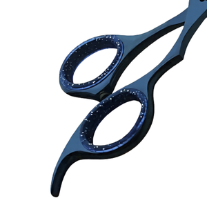 Professional Hair Thinning Blue <b>Shears</b> 7.5 Inch Plasma Coated Stainless Steel Barber Thinning Scissors Texturizing Salon <b>Tool</b> - Product Image 5