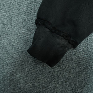 Sweat à capuche zippé personnalisé de luxe, brodé, style streetwear, en molleton uni, vintage, oversize, délavé à l'acide, effet soleil et usé - Product Image 2