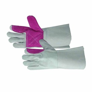 Gants de soudage en cuir de vachette pleine fleur haute performance, résistants à la chaleur, ignifuges et robustes pour la lutte contre les incendies - Product Image 6