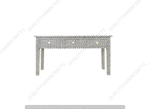 Mesa de consola de madera con incrustaciones de hueso moderno antiguo artesanías de calidad para decoración de granja y sala de estar al por mayor - Product Image 6