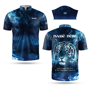 เสื้อเบสบอลพิมพ์ลายระบายอากาศได้ดี ชุดกีฬา ปรับแต่งได้ คุณภาพสูง แห้งเร็ว สำหรับผู้ใหญ่ทุกเพศ 100% โพลีเอสเตอร์ ป้องกันแบคทีเรีย - Product Image 1