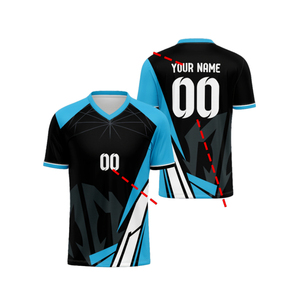 Maillot de football américain imprimé de haute qualité, court, séchage rapide, respirant, 100 % polyester, service OEM, vente en gros, marque personnalisée - Product Image 2