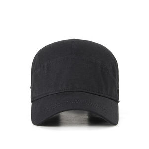 <b>Black</b> <b>Baseball</b> <b>Cap</b> Unisex Adjustable Breathable Waterproof Twill Hat for Adults Casual Spring Summer Wear - Product Image 3