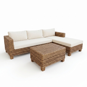 Chaise de salle à manger Windsore, structure en bois d'acajou, tressage en rotin Fitrit, fabrication artisanale haut de gamme, mobilier de cuisine <span class=keywords><strong>balinais</strong></span> - Product Image 1