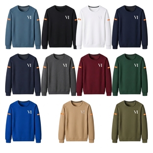 Pull à capuche personnalisé ODM 100% coton tricoté imprimé par transfert thermique, uni, décontracté, hiver, homme, écologique, séchage rapide - Product Image 6