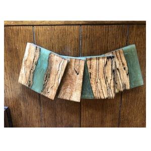 Modern Elegant <b>Coasters</b> <b>Set</b> Unique Wooden Cup Mats <b>and</b> Pads Creative Classic Epoxy Resin Design for Drinks <b>Coasters</b> Holder <b>Set</b> - Product Image 1