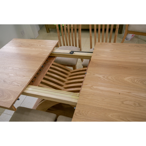 Ensemble table et chaises de salle à manger en bois de haute qualité AMITY, robuste, moderne, imperméable, écologique, 6 places, prêt à assembler, pour la maison - Product Image 2