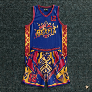 Rexfit Sports Basketball Custom Wholesale Sublimation <b>Basket</b> Ball Uniform Design <b>Cheap</b> Custom Youth Team Basketball Jerseys - Product Image 4