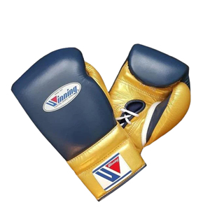 Winning Boxing <b>Gloves</b> Winning Cowhide LeatherTrainning Boxing <b>gloves</b> Lace-Up - Product Image 3