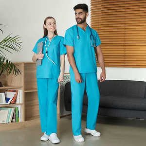 Uniformes Veterinarios Transpirables, Traje de Doctora, Conjuntos Médicos para Mujer, Ropa de Trabajo Médica, Ropa de Trabajo para Peluquería de Mascotas - Product Image 6