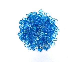 Topaze bleue suisse naturelle, taille octogonale, pierres précieuses en vrac, 3mm 5mm, topaze bleue facettée, vente en gros pour la fabrication de bijoux et de pendentifs - Product Image 5