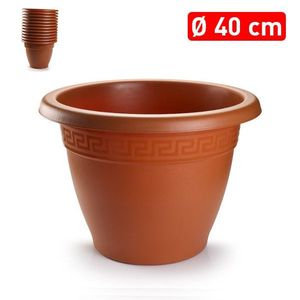 MACETA 40CM Pot de fleurs en plastique élégant pour usage intérieur/extérieur - Product Image 3