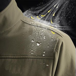 Veste d'extérieur pour homme de haute qualité, logo personnalisé, design unique, streetwear haut de gamme, coupe-vent softshell pour homme - Product Image 6