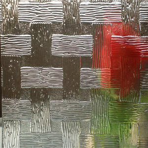 Vidrio estampado de figura transparente de 3mm-8mm con Nashiji, Karatachi, Mistlite, Millennium, <span class=keywords><strong>Morgon</strong></span>, Flora opcional - Product Image 6