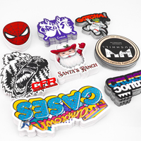 Étiquettes personnalisées, autocollants holographiques imperméables de dessin animé, logo, impression d'étiquettes adhésives, vinyle découpé sur mesure, autocollants personnalisés