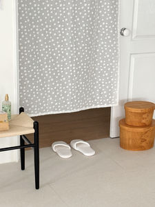 Cortina de Algodón Estilo Coreano Hecha en Corea, Divisor de Habitaciones, Cortinas Naturales, Cubierta Estética para Ventana, Textil Coreano para el Hogar, 83x130cm - Product Image 5