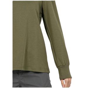 Custom Embroidery Front Women's High Quality <b>Fleece</b> Knitted Oversize Pullover <b>Sweatshirt</b> Eco-Friendly Breathable Casual Winter - Product Image 6