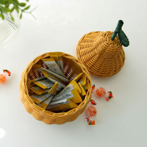 Paniers en rotin tressés à la main en forme de poire, prix avantageux, fabricant de paniers tissés. - Product Image 4