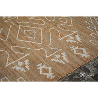 RTS Handgewebter Jute-Teppich 2500 GSM |   Boho Wohndekor Teppich für Großhandel und Export