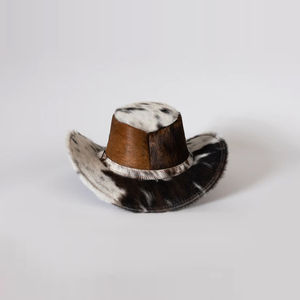 Chapeaux en cuir de vachette directement de l'usine, matériau durable, fournisseur de conception personnalisée - Product Image 3