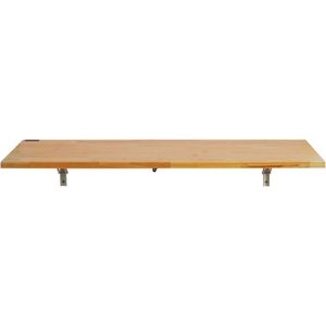 Tavolo Pieghevole da Parete 47,2 X 19,7 Pollici con Supporto in Ferro per Spazi Ristretti - Uso Alberghiero - Product Image 1