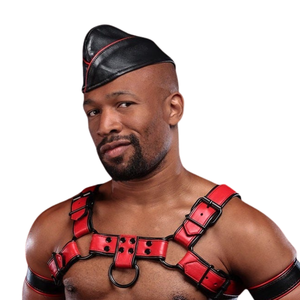 Gorra de Cuero Formal Vintage Impermeable para Hombre, Estilo Clásico de Motero, Cuero Genuino Premium, Ajuste Estructurado, para Club, con Botón de Perla - Product Image 3