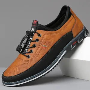 Zapatos de Hombre con Suela Suave, Zapatos Casuales de Cuero Suave, Nuevo Diseño de Moda de Primavera, Calzado Masculino, Zapatos Deportivos para Hombre, Zapatos Para Hombre - Product Image 4