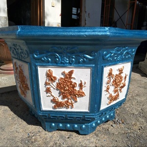 Molde de <span class=keywords><strong>maceta</strong></span> de acero plástico grande de estilo europeo, molde de <span class=keywords><strong>maceta</strong></span> de plástico casero de cemento de hormigón - Product Image 6