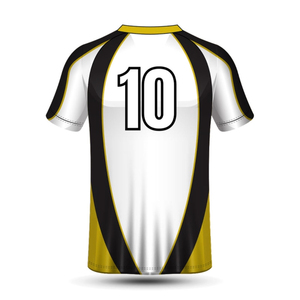 Camiseta Deportiva para Hombre, Jersey de Rugby, Secado Rápido, Transpirable, Ropa de Entrenamiento en Equipo, Proveedor Mayorista OEM - Product Image 6