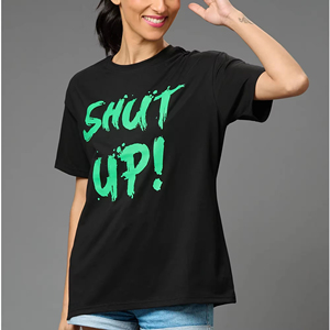 Camiseta de mujer OEM hecha a medida, camiseta corta holgada para mujer, camiseta clásica con logo para mujer, hecha en Pakistán - Product Image 5