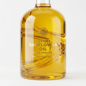 Aceite de Girasol de Alta Calidad, Aceite Vegetal Refinado para Cocina, Aplicaciones Culinarias, Producción de Alimentos y Exportación a Granel - Product Image 1