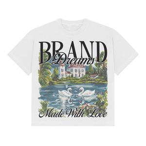 Camisetas de Hombre con Cuello Redondo 100% Algodón, Personalizadas, de Última Tendencia 2026, Corte Holgado, Precios al por Mayor - Product Image 3