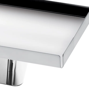 Producto en Oferta: Exhibidor Rectangular de Acero Inoxidable para Pastelería, Bandeja Moderna para Servir Alimentos para Catering y Panadería - Product Image 4