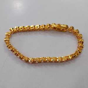 Premium Lab Created Pink Sapphire <b>Bracelet</b> Heart Shape Stones 6 Carat Total 3mm Size 29 Pieces High Quality Synthetic Gem - Product Image 2