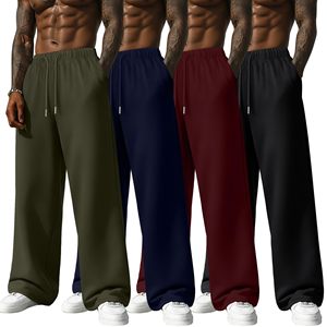 Men's Baggy Sweatpants Best Performance Custom Logo Solid Colors Comfortable Casual Wear For Men Active Lifestyle Trousers - Product Image 1