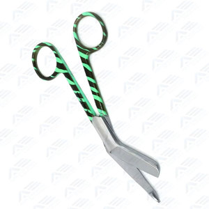 First Aid Instruments 5.5 Nursing Scissors Blunt Tip Distinctive <b>Keyring</b> Medical Lister Bandage Scissor Perfect Nurses Scissors - Product Image 5